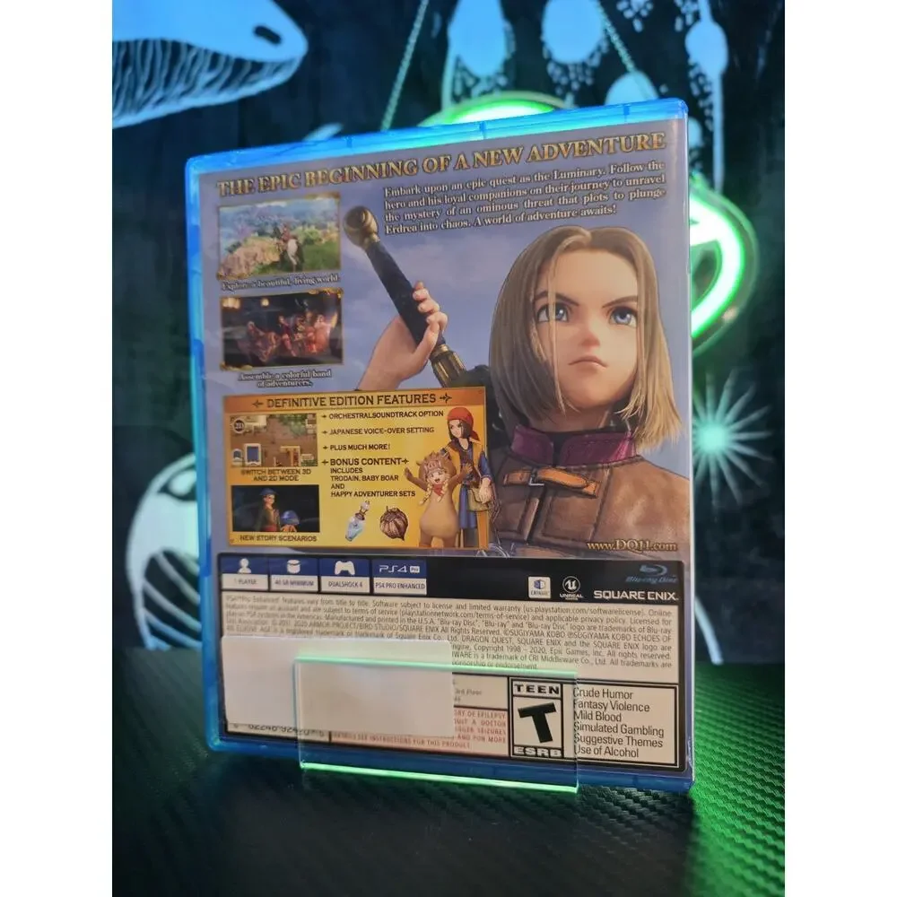 Sony PS4 Dragon Quest XI Echoes Of An Exclusive Age S Definitive Edition 2020